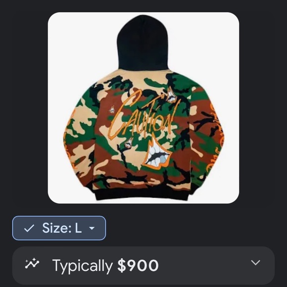 Chrome heart matty boy zip up hoodie never worn - Picture 8 of 8